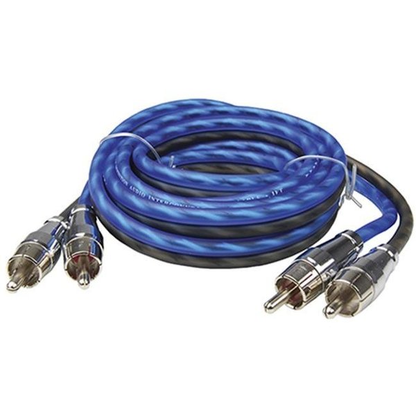 All Line SCY CPM-20 Audiopipe 20 ft. Platinum Plate RCA Cables CPM-20